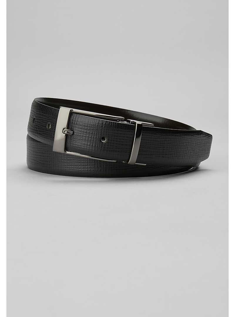 Jos. A. Bank Embossed Leather Reversible Belt CLEARANCE All Clearance
