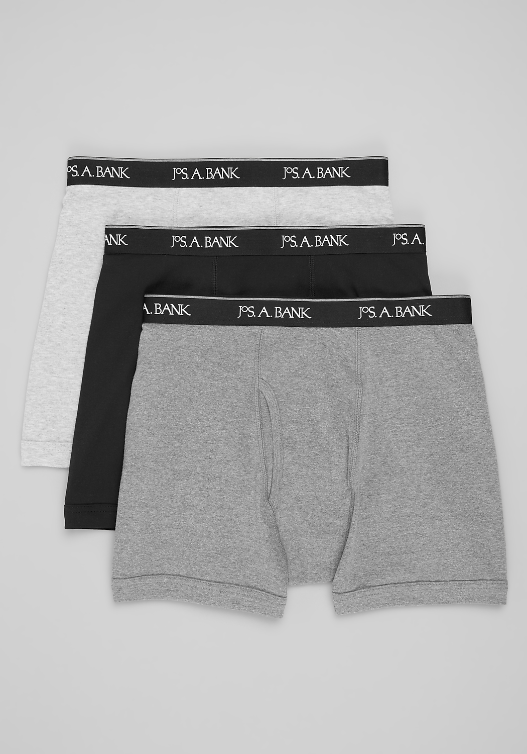 Jos. A. Bank Boxer Briefs, 3-Pack - Big & Tall