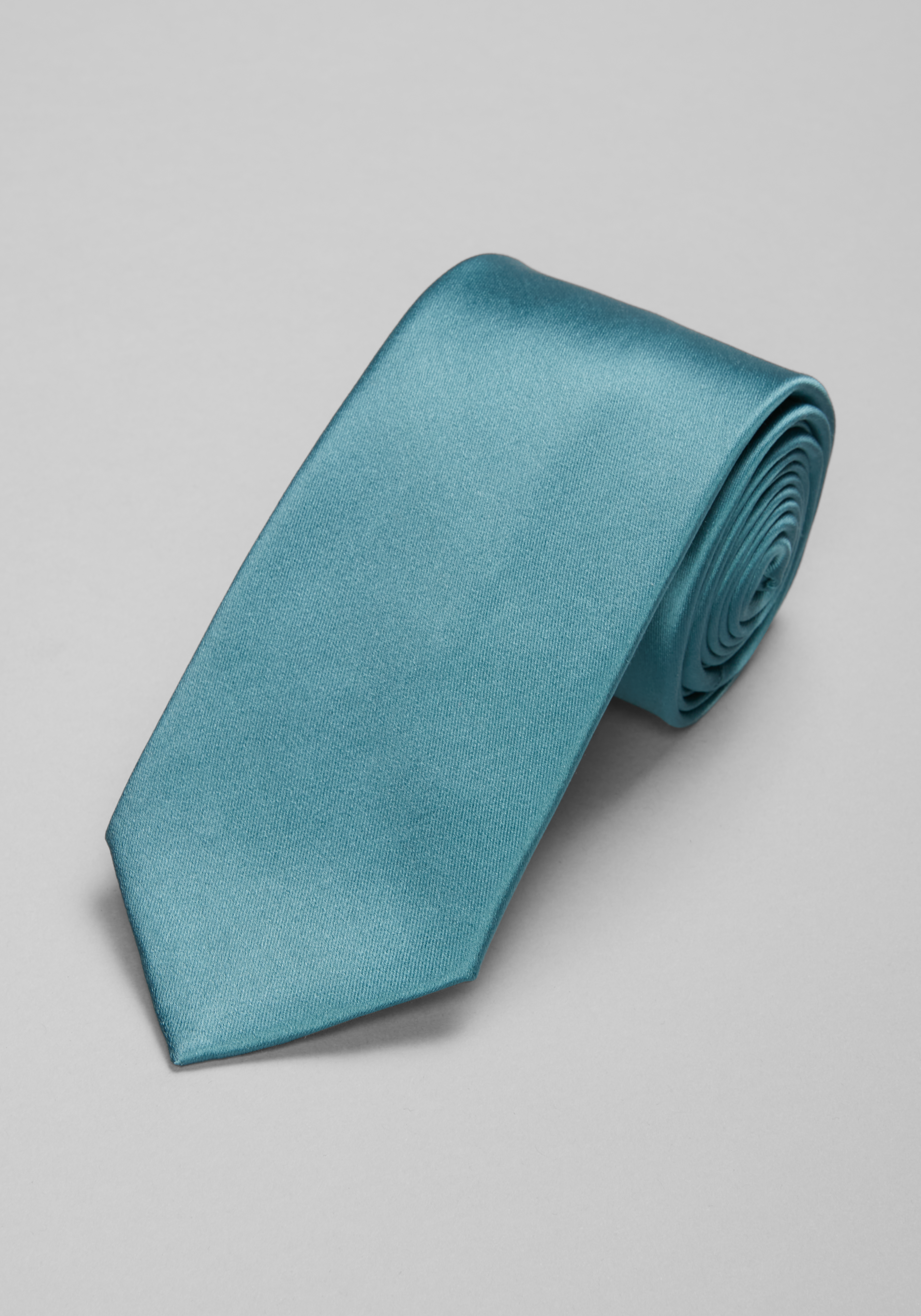 Men's CLEARANCE, Reserve Collection Satin Weave Solid Tie CLEARANCE - Jos A Bank