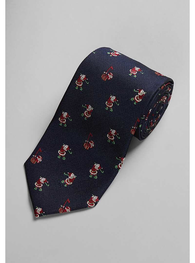 golfing santa tie
