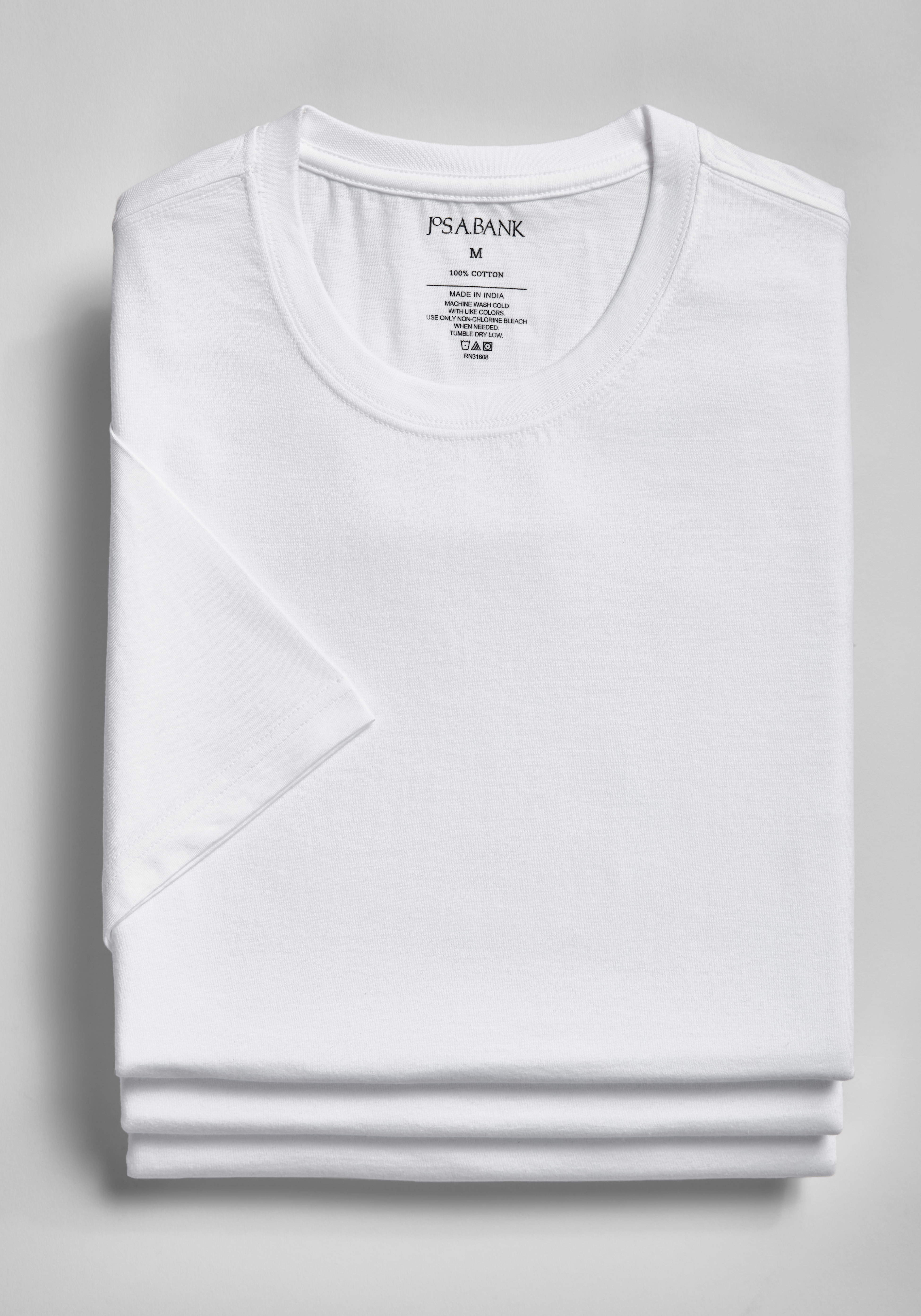 Calvin Klein Underwear Solid Men Crew Neck White T-Shirt - Buy