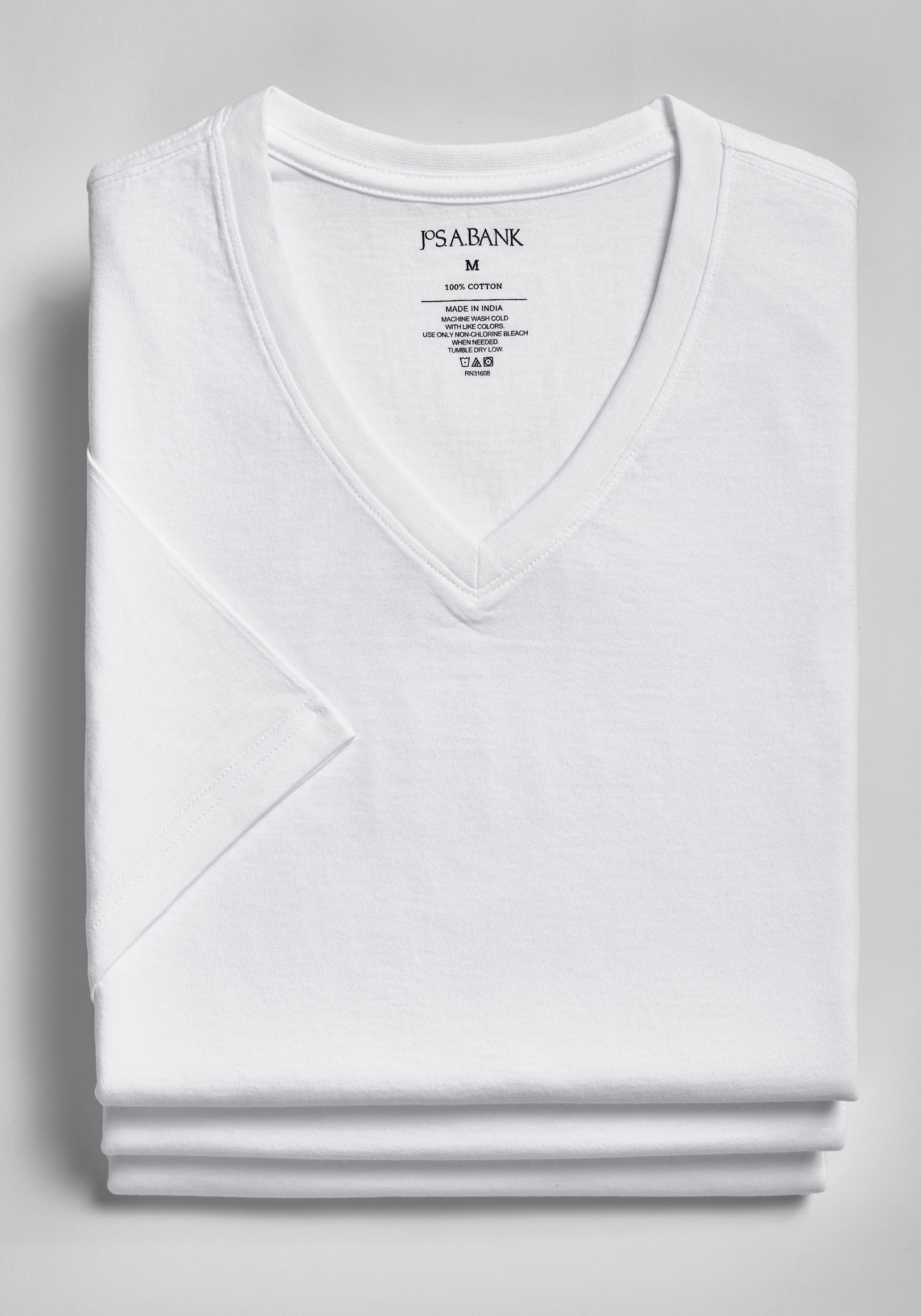 Men's Accessories, Jos. A. Bank V-Neck Tees, 3-Pack - Tall - Jos A Bank