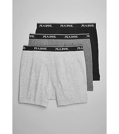 MANSCAPED BOXERS MEN'S BOXER BRIEFS FOR ACTION IN BLACK SIZE M