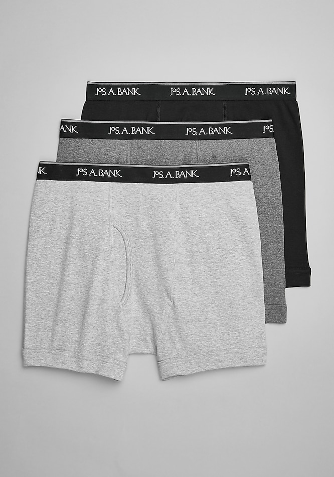 Bank Boxer Briefs, 3-Pack Big Tall All Big Tall