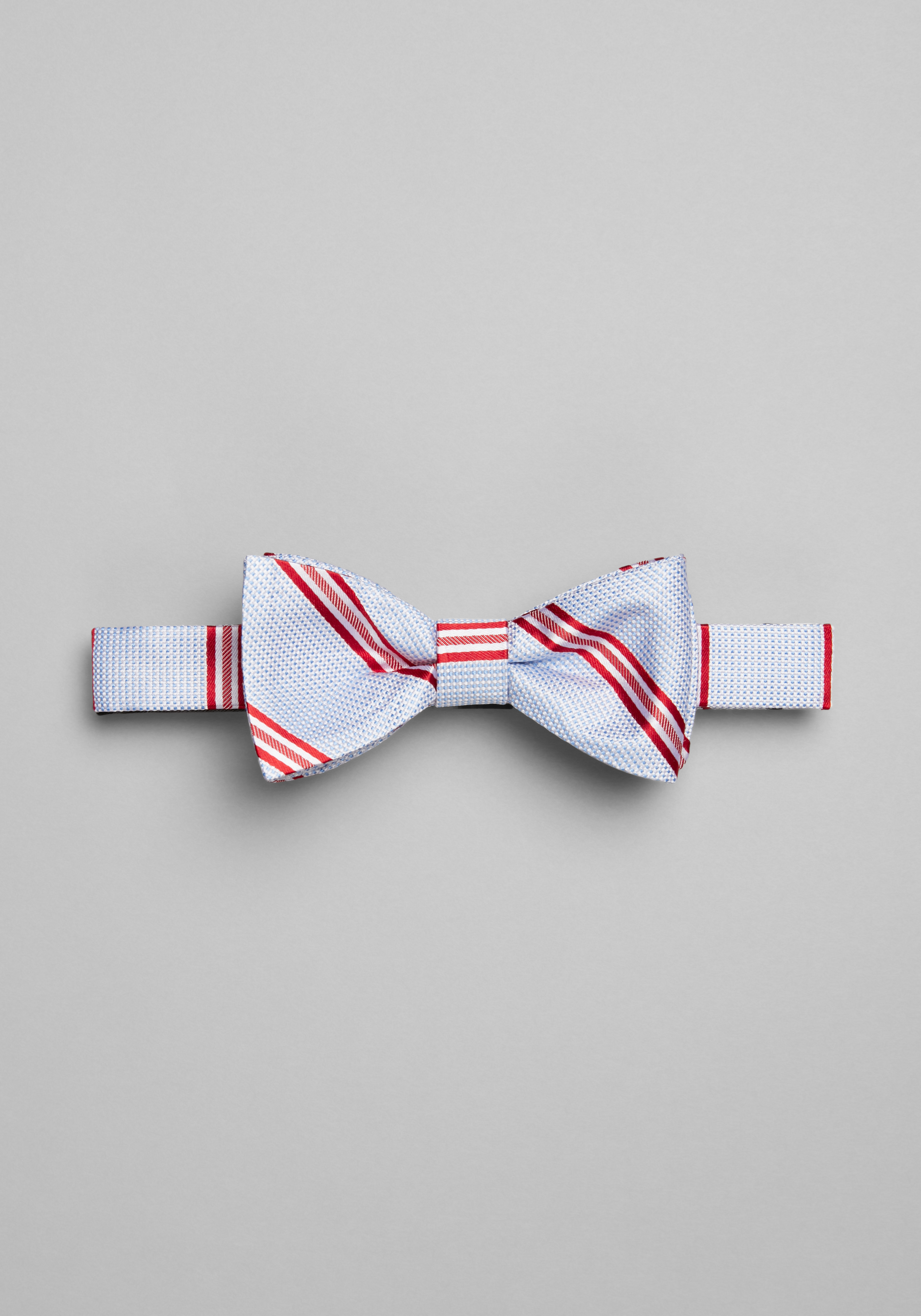 Jos. A. Bank Spring Stripe Pre-Tied Bow Tie - All Accessories | Jos A Bank