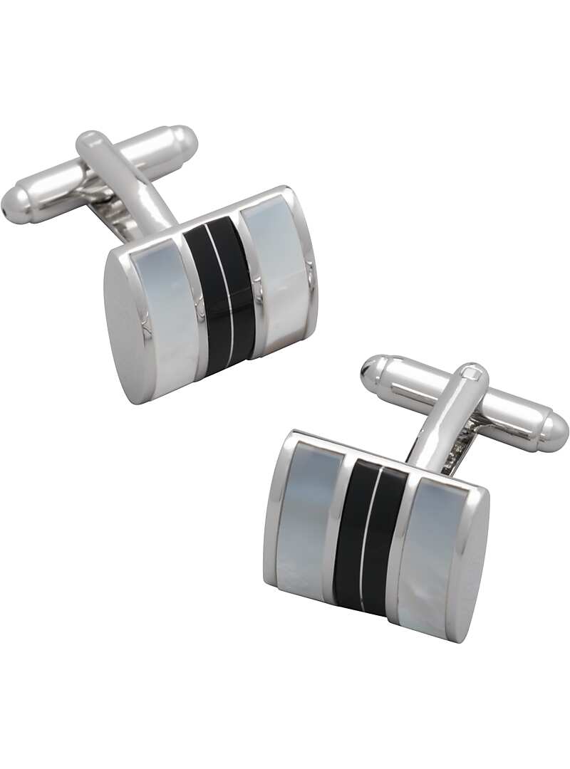 Jos. A. Bank Tiger Eye Mother of Pearl Cufflinks CLEARANCE All