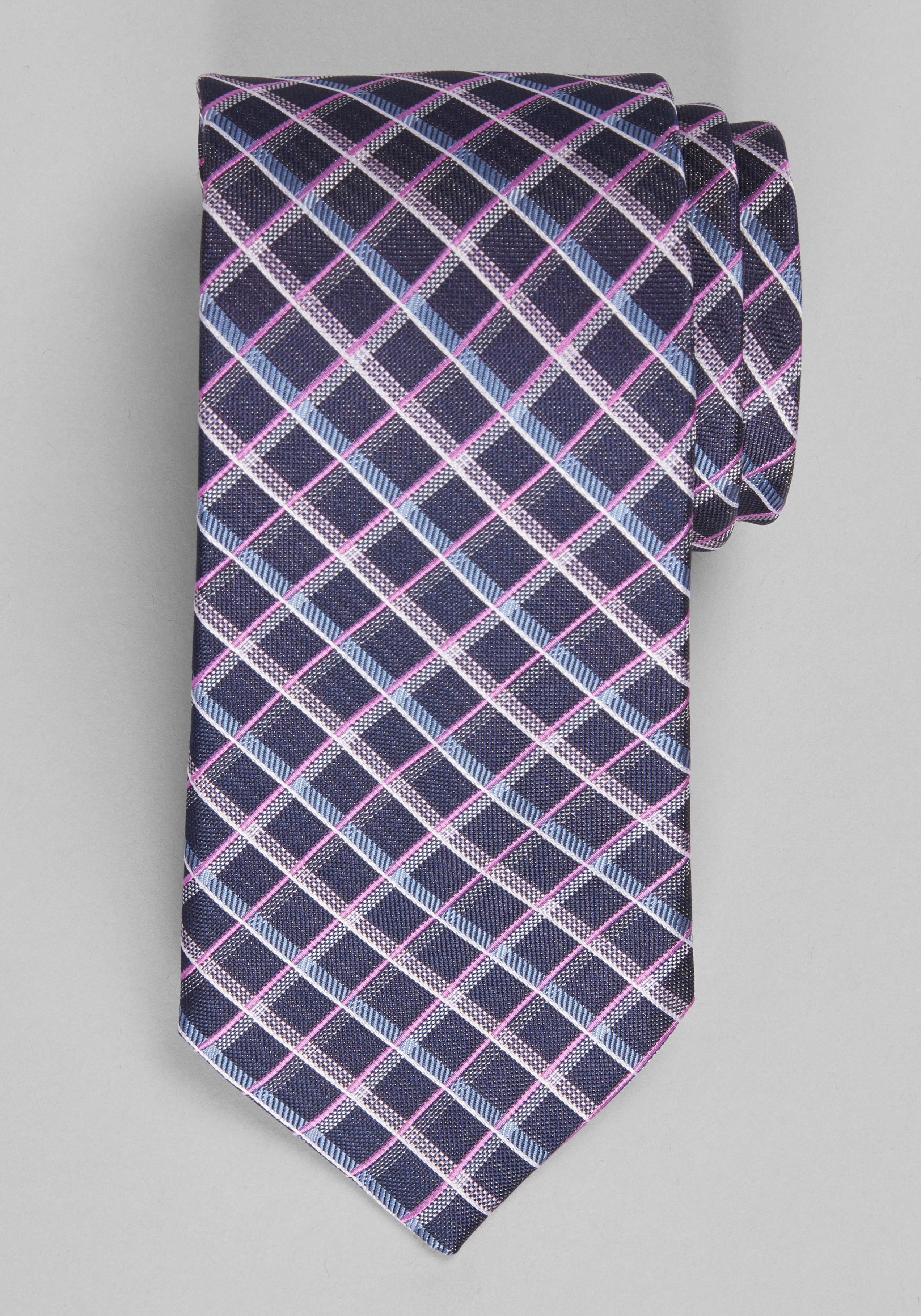 Men's New!, Jos. A. Bank Fine Textures Grid Blend Tie - Jos A Bank