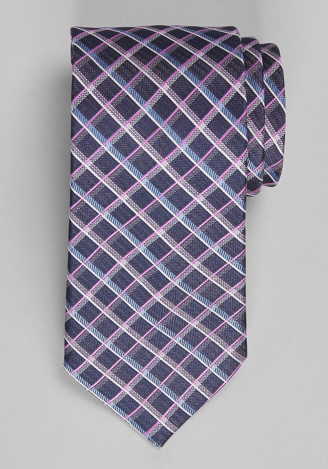 Jos. A. Bank Fine Textures Grid Blend Tie