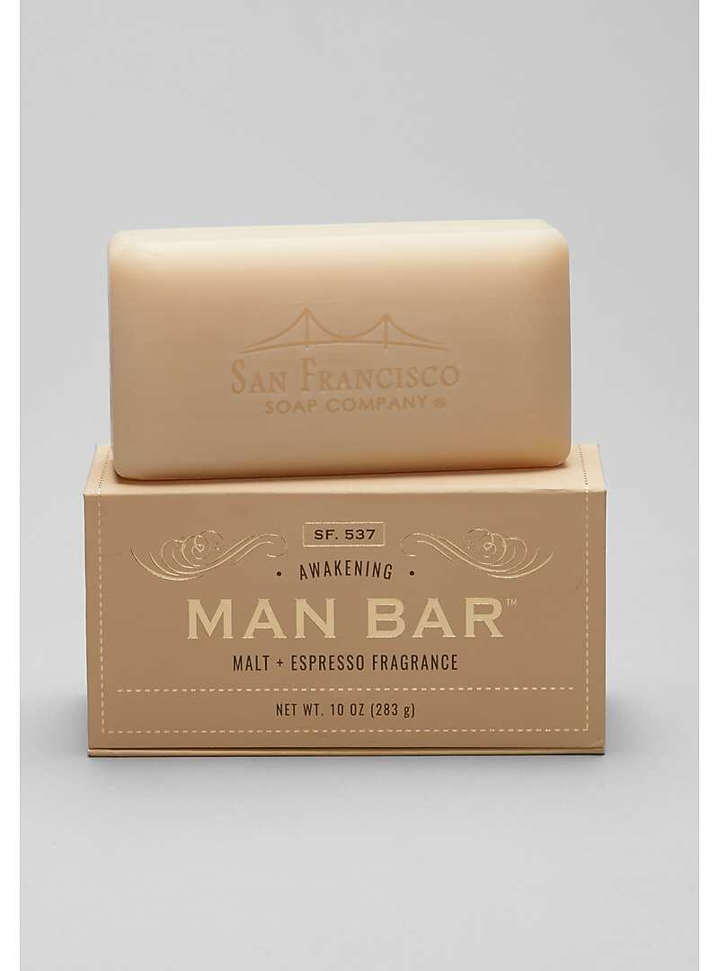San Francisco Soap Company Man Bar Malt and Espresso Soap Gifts for