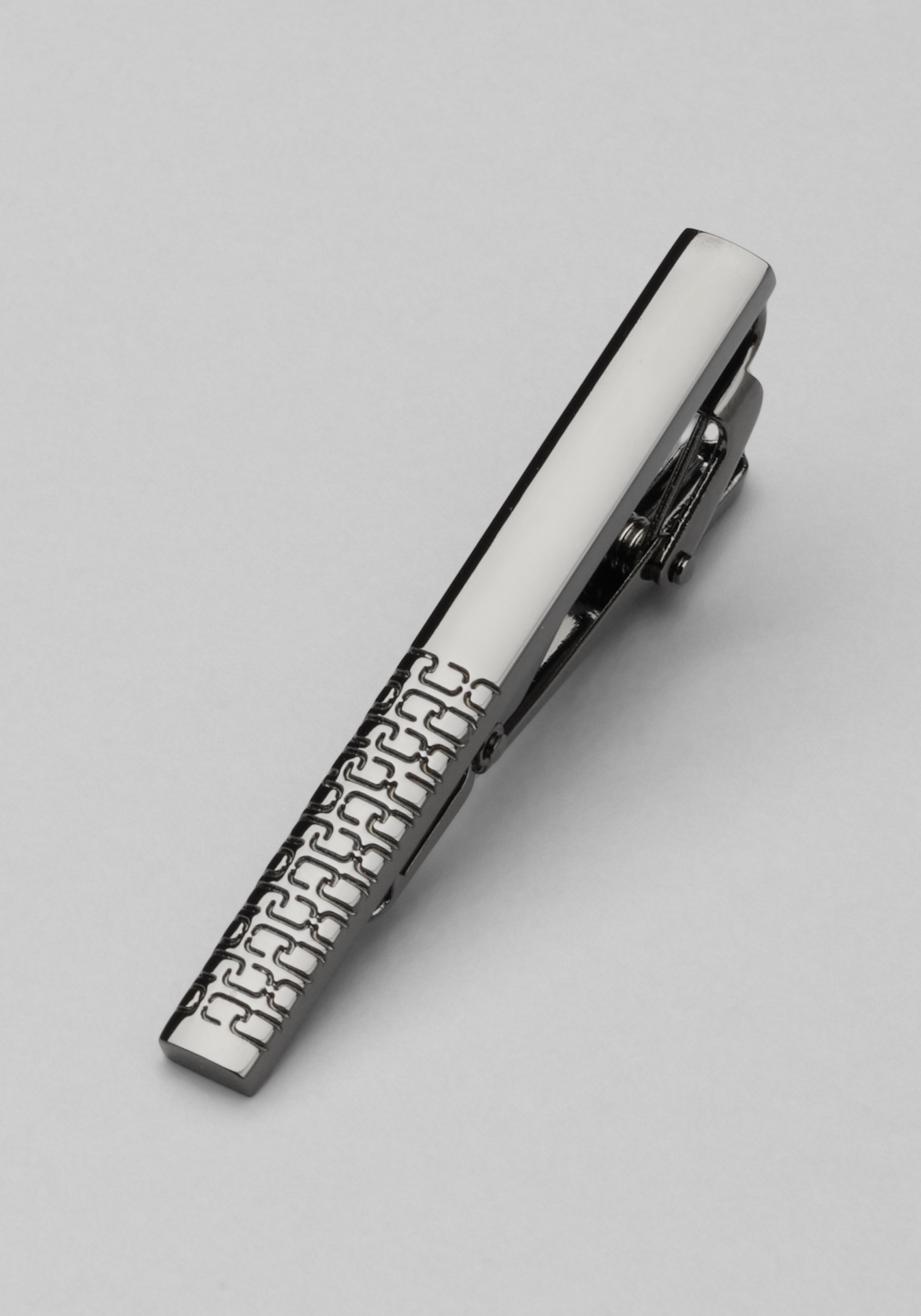 Jos. A. Bank ChainLink Pattern Formal Tie Bar CLEARANCE All