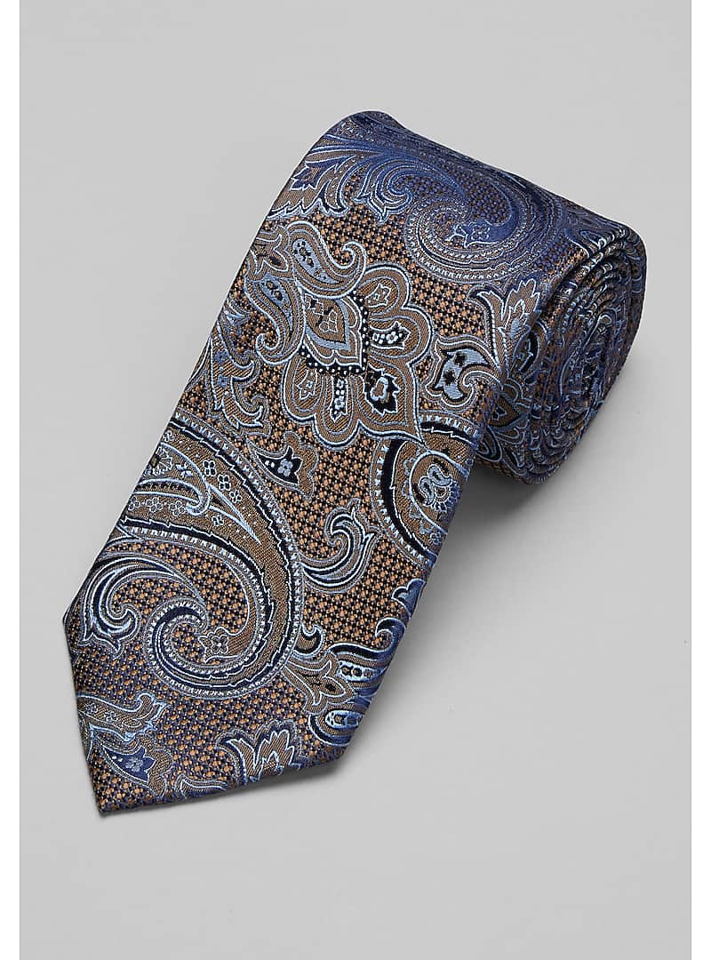 Reserve Collection Paisley Tie - Long - All Big & Tall | Jos A Bank