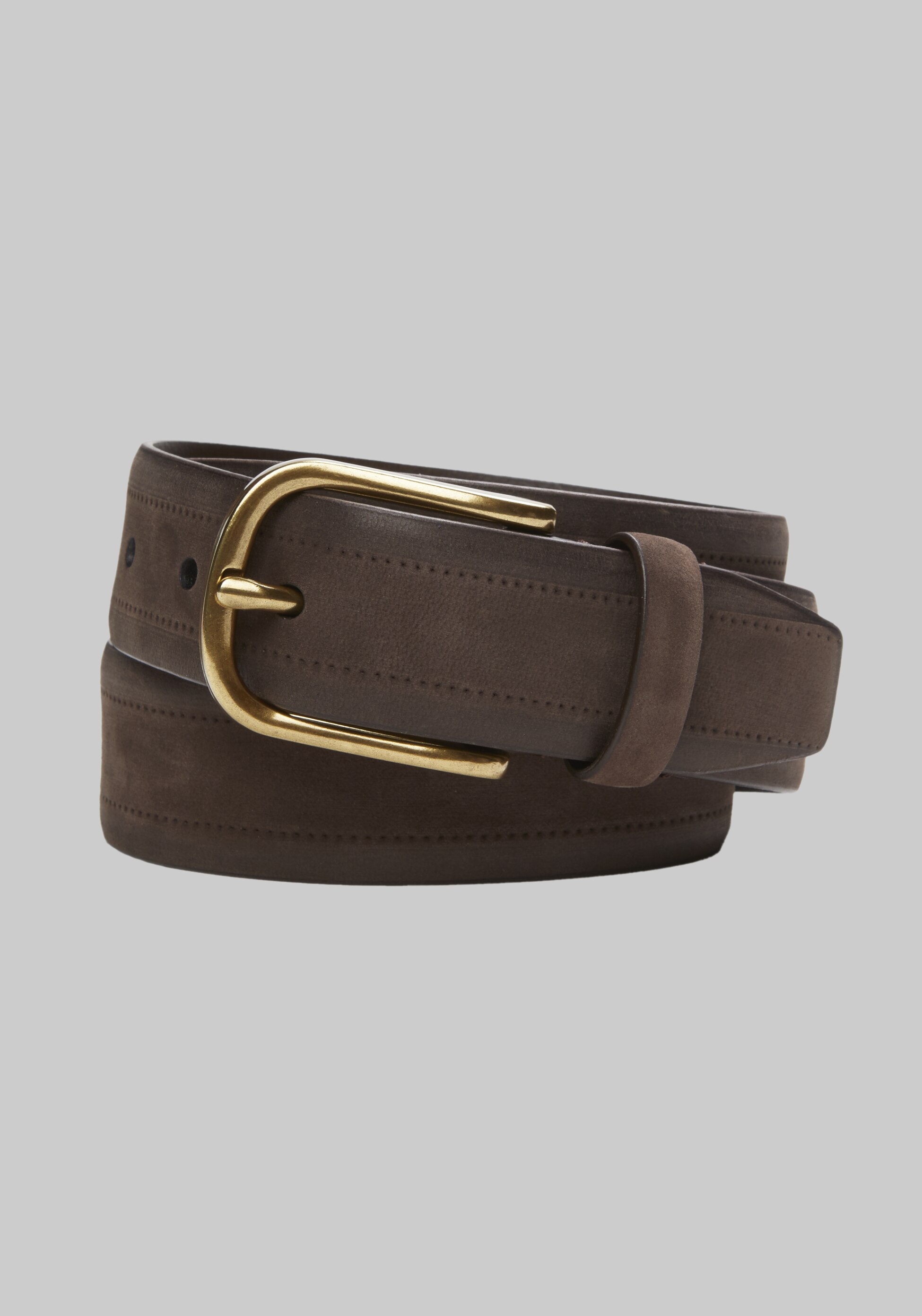 Square Reversible Belt Black Camel / 40