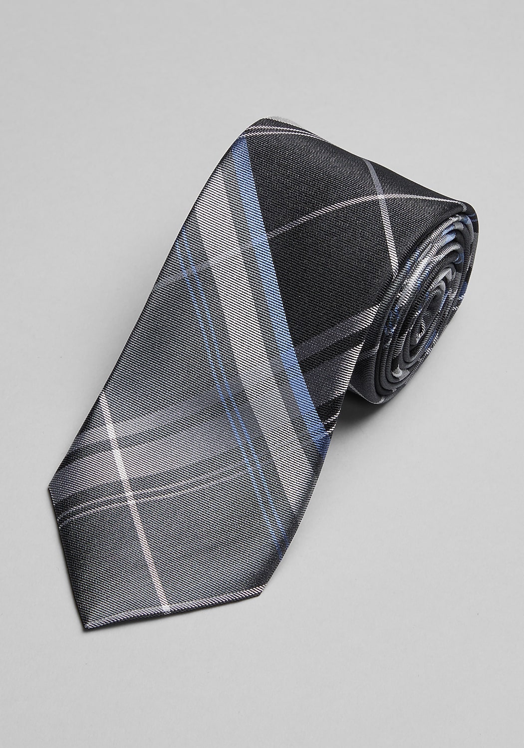 Jos. A. Bank Large-Scale Plaid Tie CLEARANCE