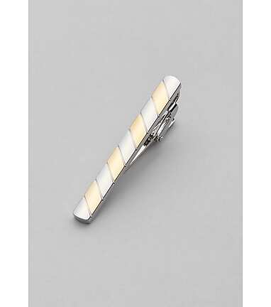 Jos. A. Bank Stripe Tie Bar - Joseph A. Bank Accessories | Jos A Bank