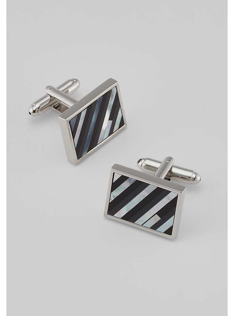 Jos. A. Bank Mother of Pearl and Hematite Cufflinks Joseph A. Bank