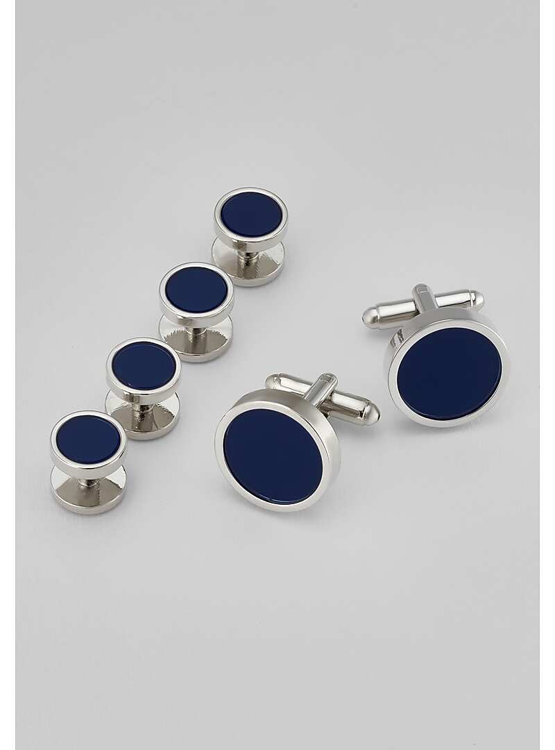Jos. A. Bank Blue Stone Cufflink & Stud Set All Accessories Jos A Bank