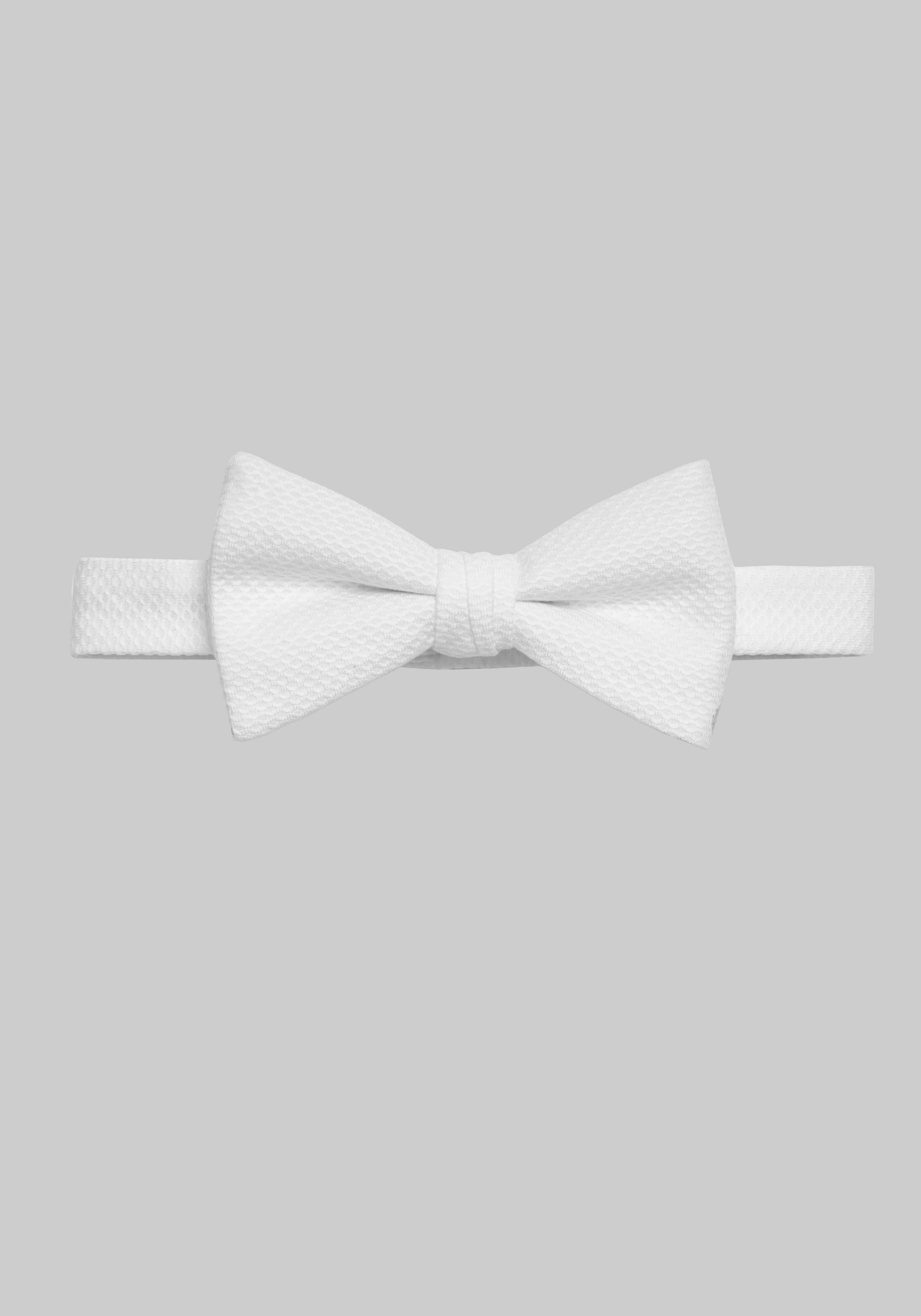 Jos. A. Bank Solid Pique Pre-Tied Bow Tie