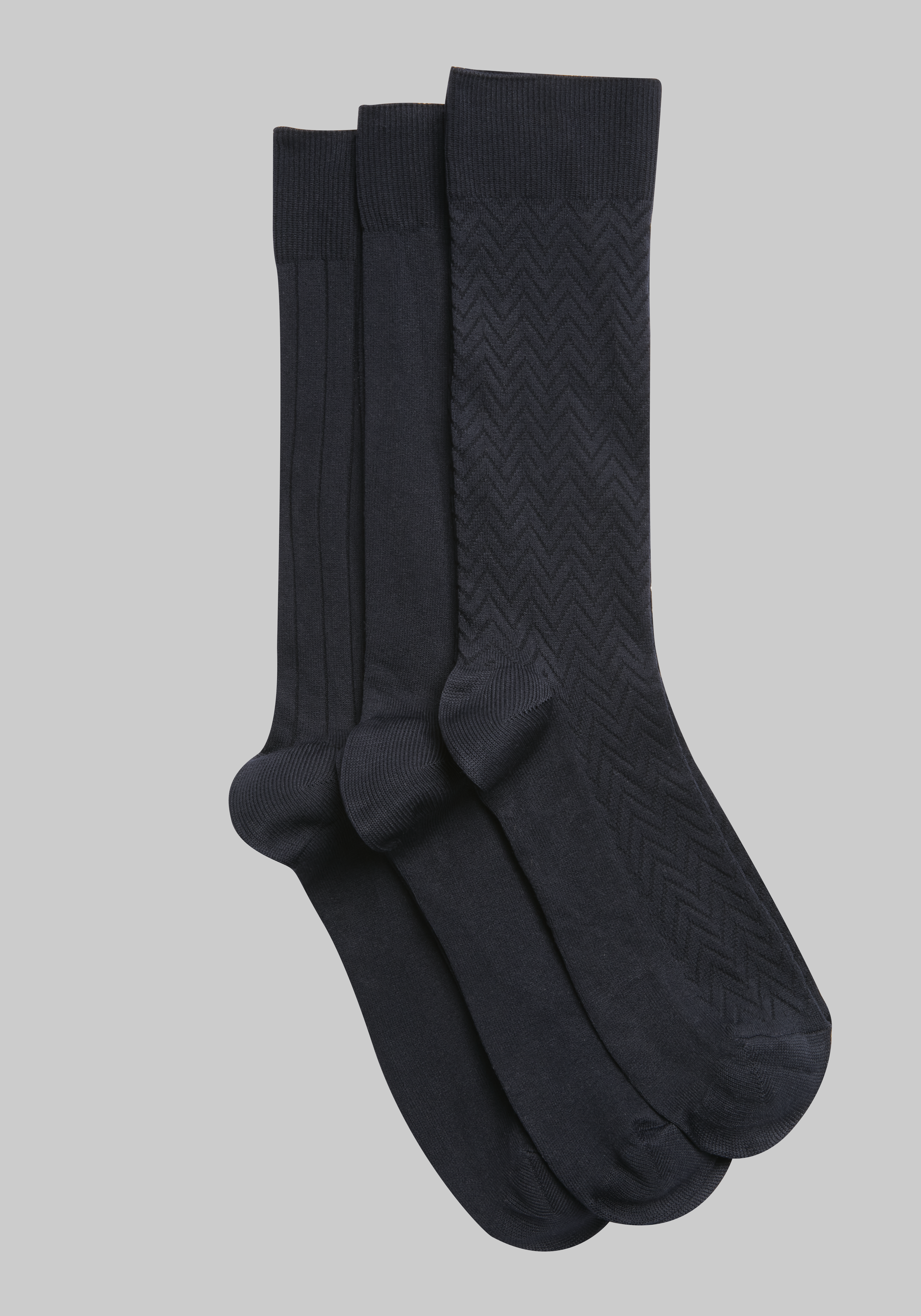 Men's CLEARANCE, Jos. A. Bank Microfiber Socks, 3-Pack CLEARANCE - Jos A Bank