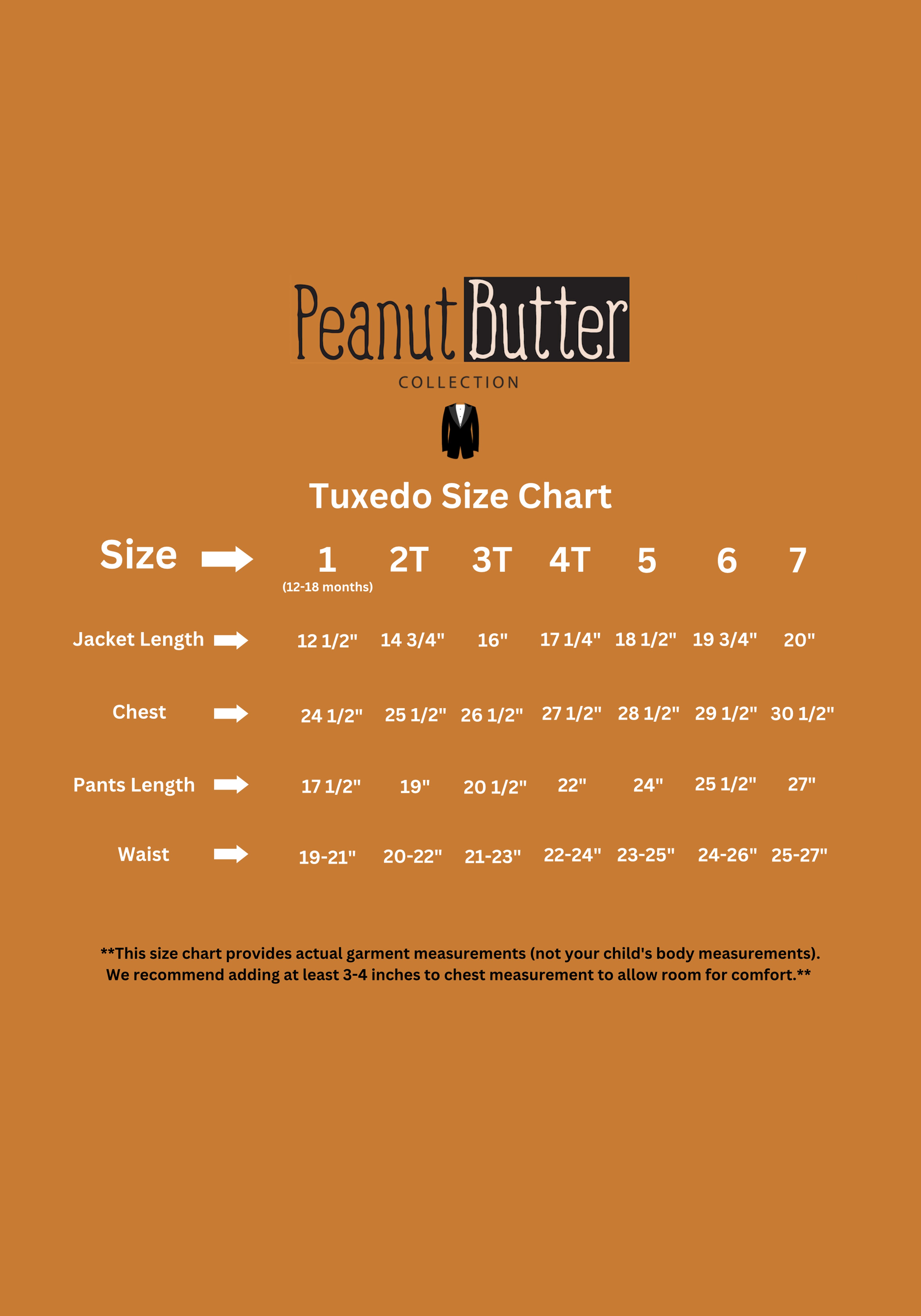 Peanut Butter Collection Bond 5-Piece Toddler Boys Tuxedo