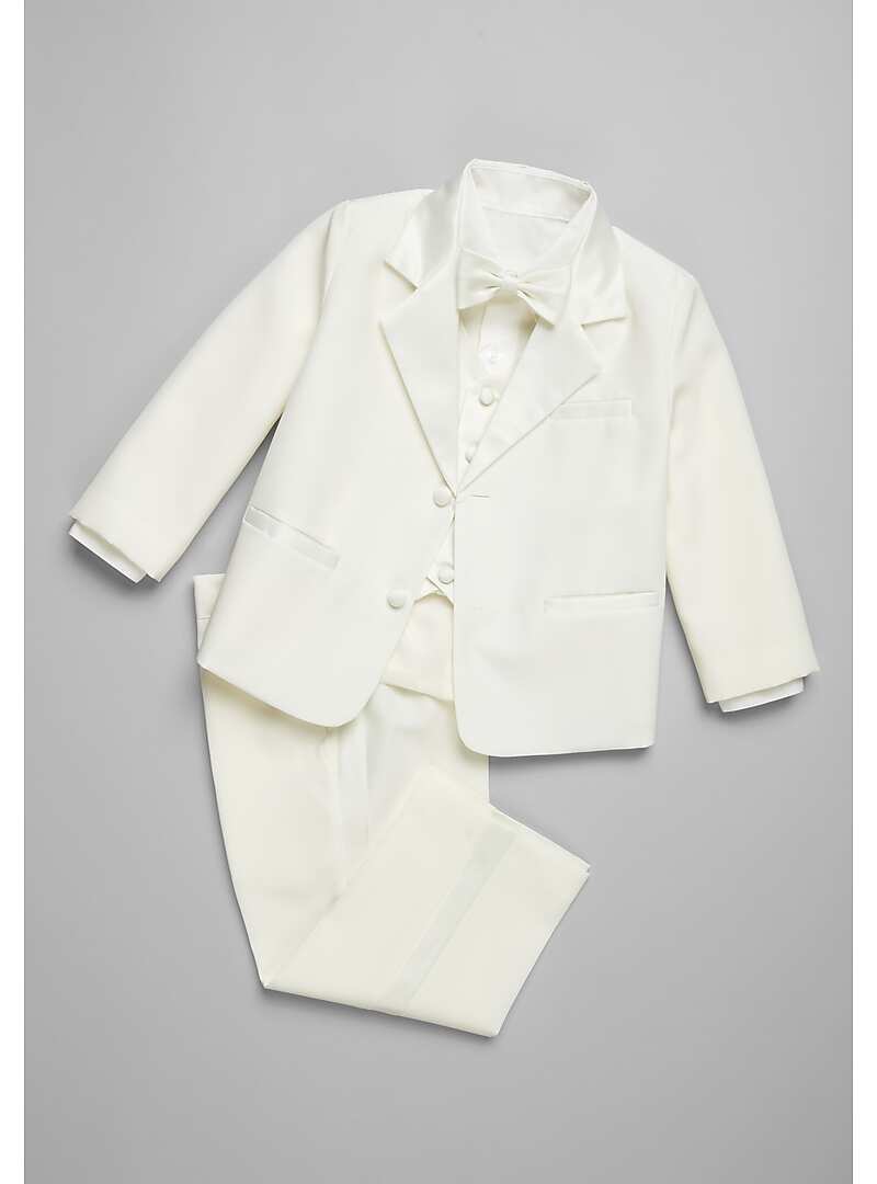 Peanut Butter Collection Bond Slim Fit 5Piece Toddlers Tuxedo All