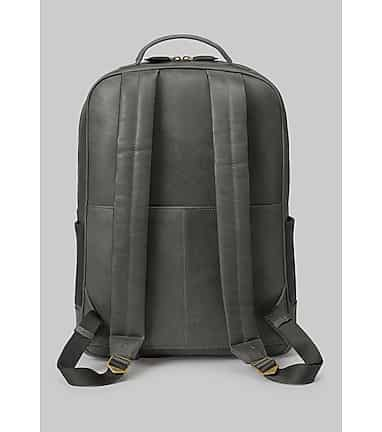 Classic Leather Backpack - Black