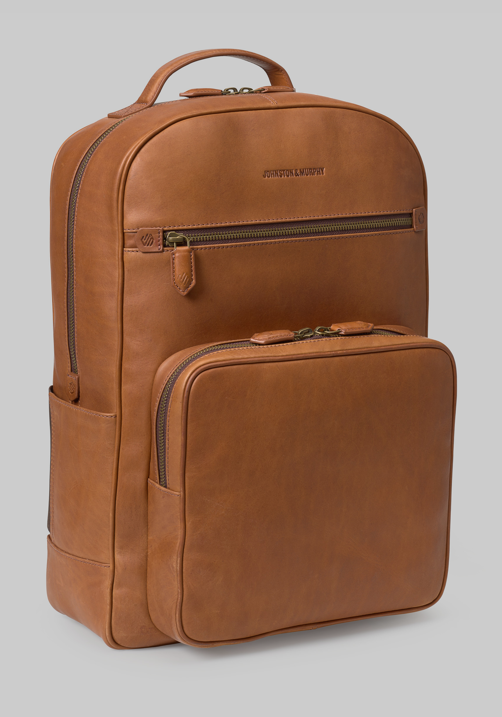 Jos a shop bank leather backpack