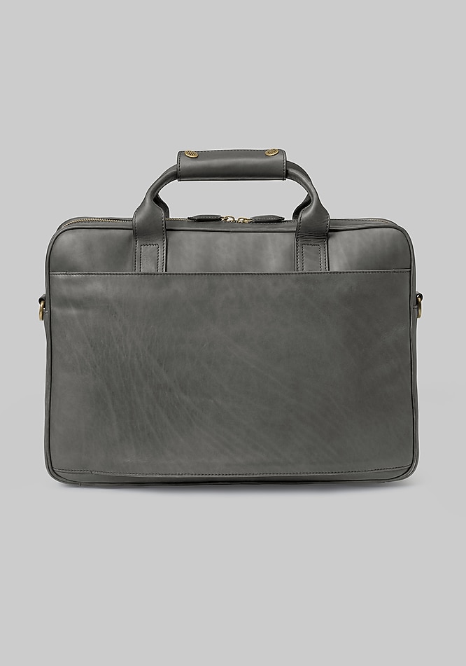 Johnston & Murphy Rhodes Leather Briefcase - Johnston & Murphy