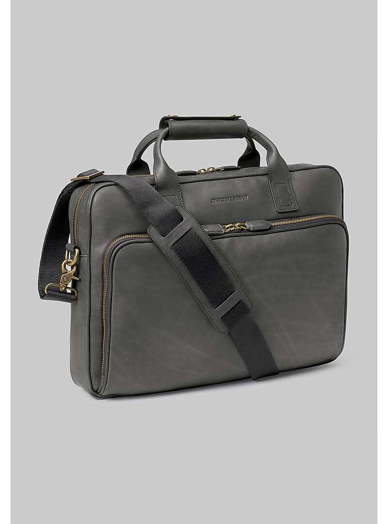 Johnston & Murphy Rhodes Leather Briefcase Johnston & Murphy
