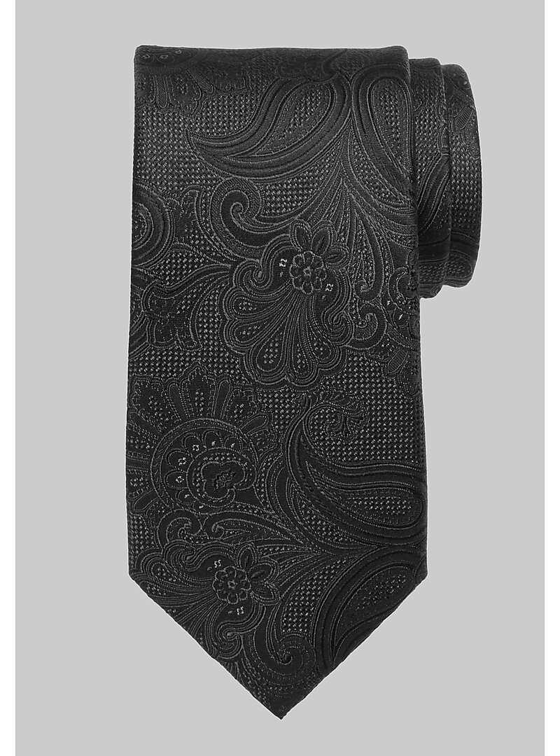 Reserve Collection Fancy Tonal Paisley Tie - Reserve Ties | Jos A Bank