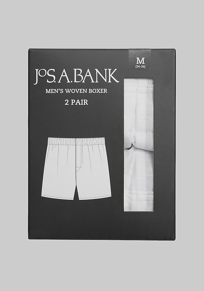 Jos. A. Bank Woven Boxers, 2-Pack - King Size - New Arrivals | Jos