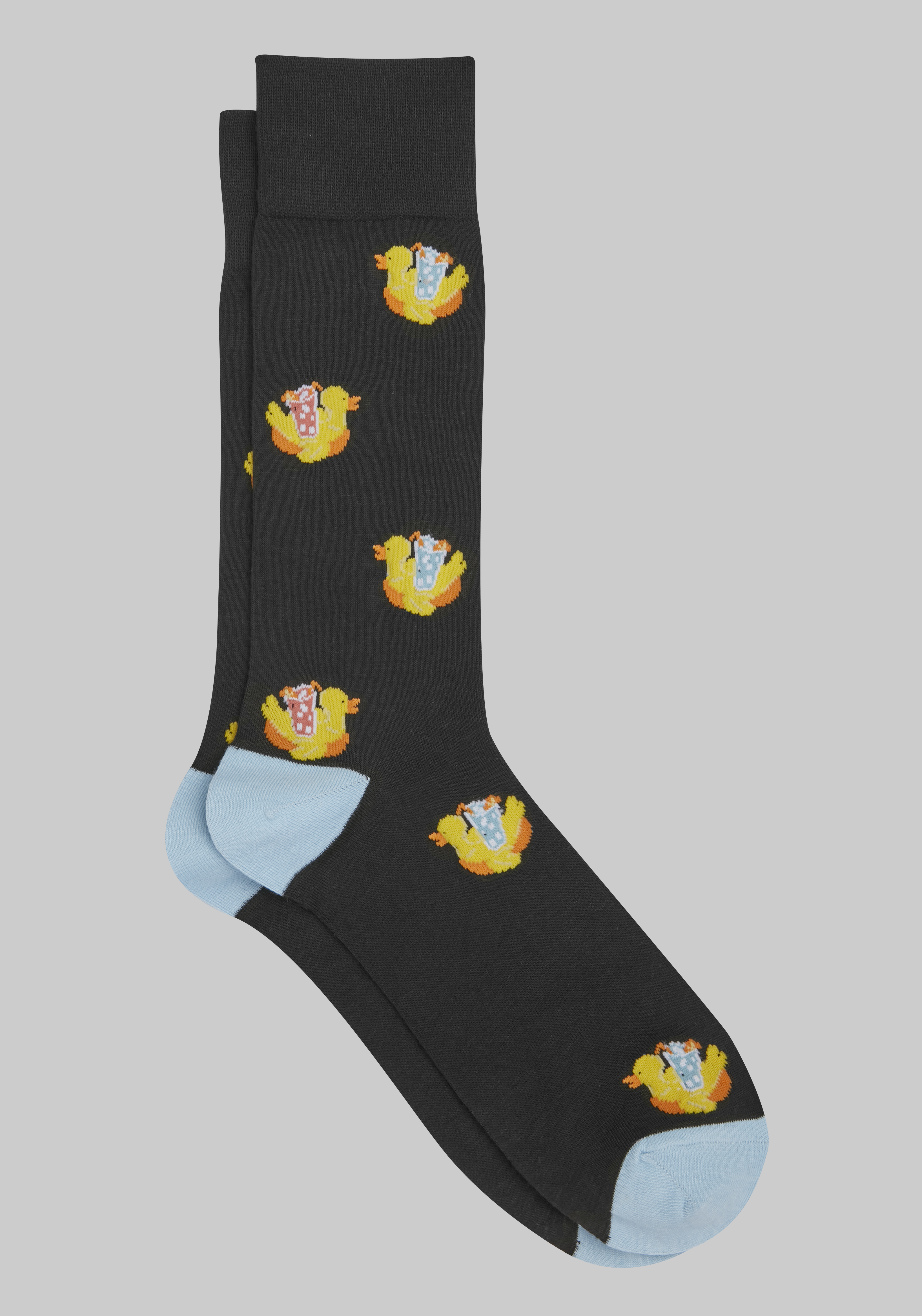 Men's Accessories, Made to Matter Duck Floatie Socks - Jos A Bank