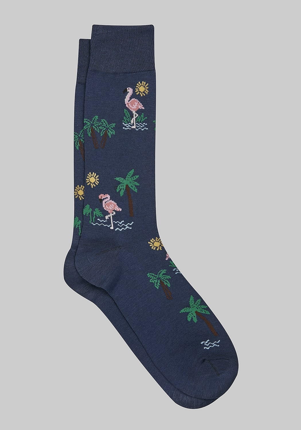 Made to Matter Pink Flamingo Socks