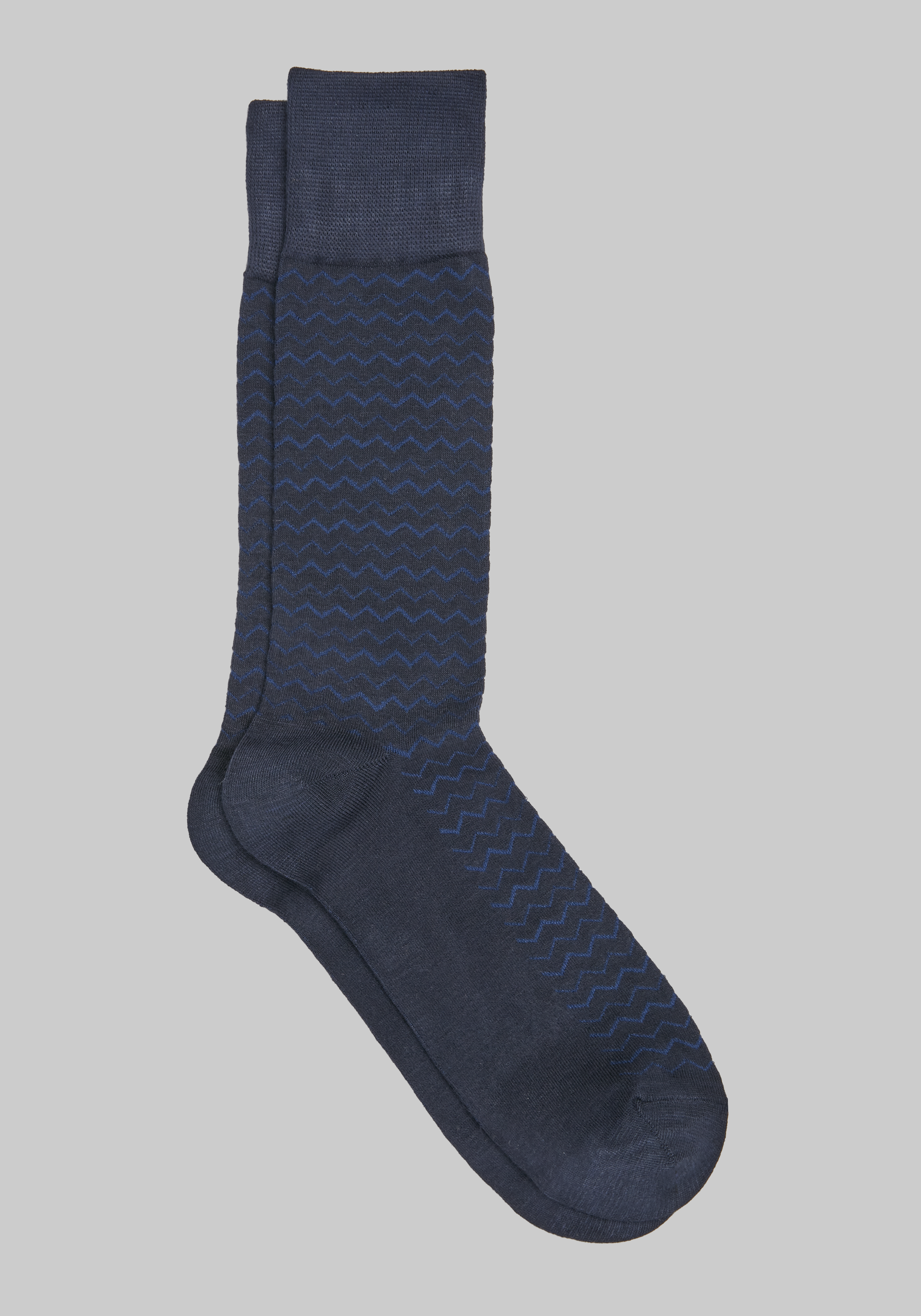 Men's Accessories, Jos. A. Bank Chevron Socks - Jos A Bank