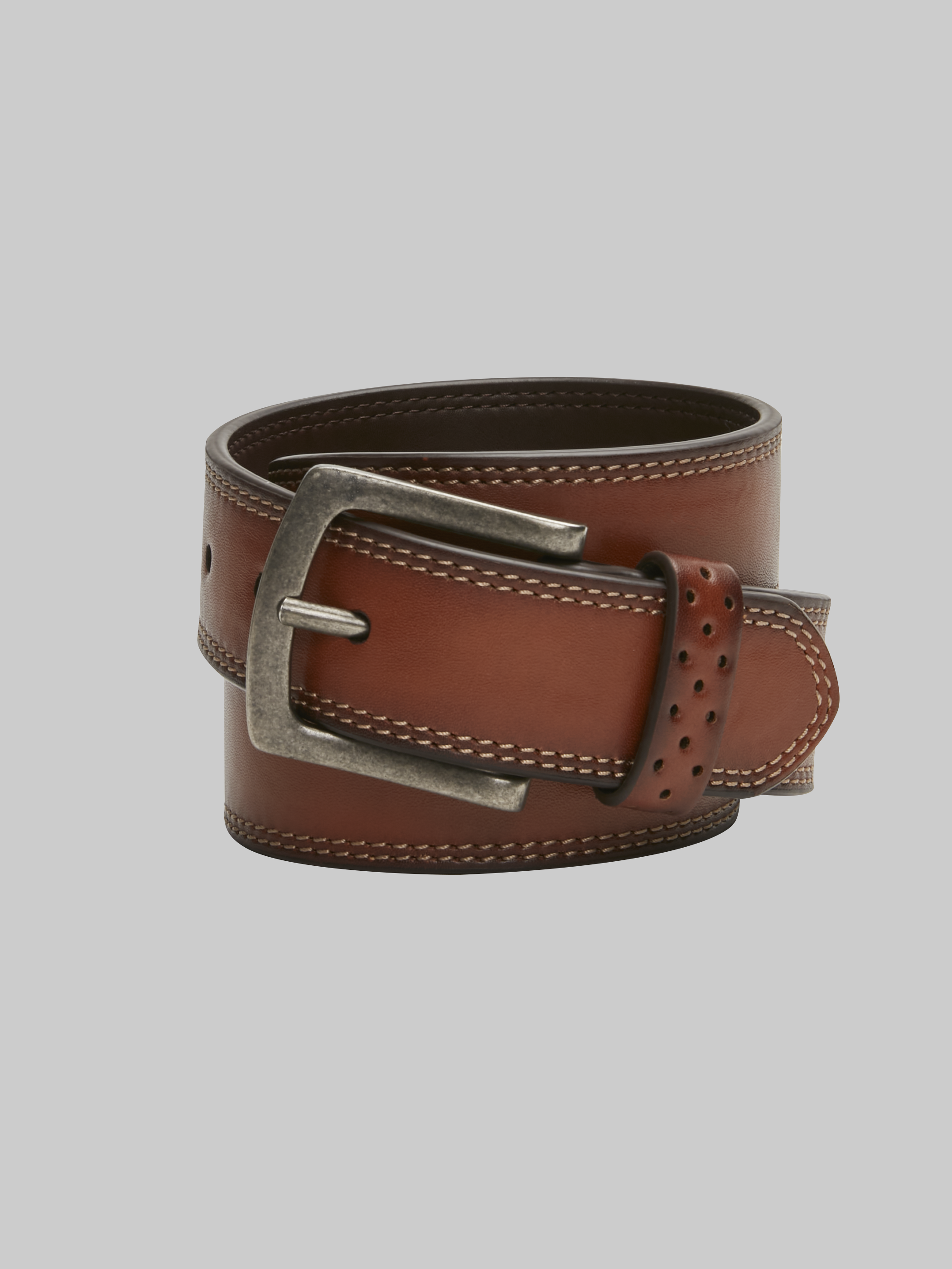 Men's Accessories, Florsheim Newtown 40mm Leather Belt - Jos A Bank