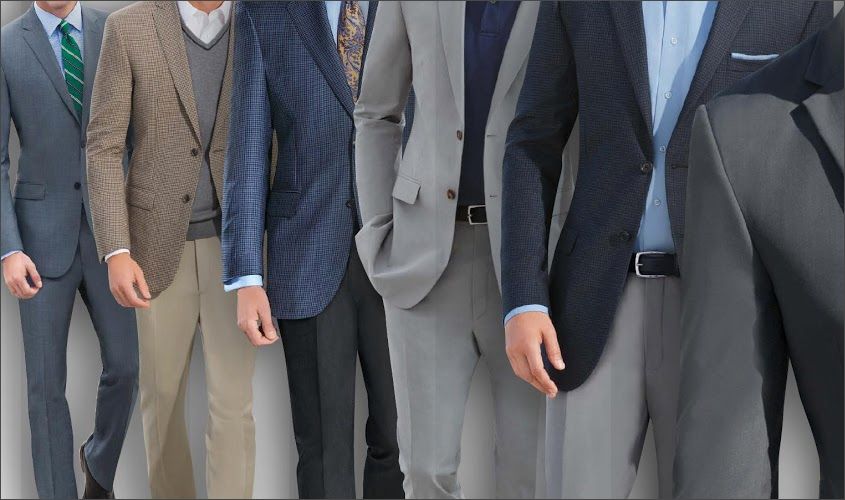 mens business dress attire