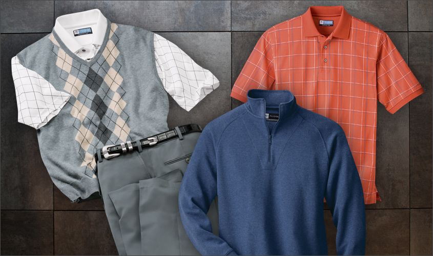 What to wear for golf, golf etiquette clothing by Jos A Bank