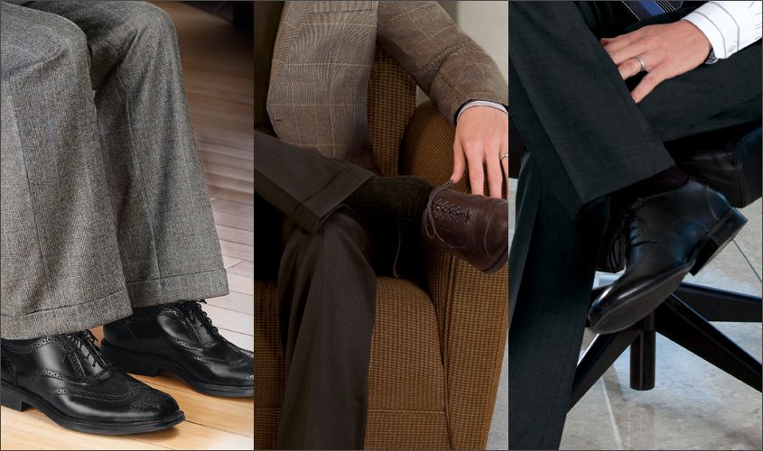 How To Wear Brown Shoes With A Black Suit Or Pants