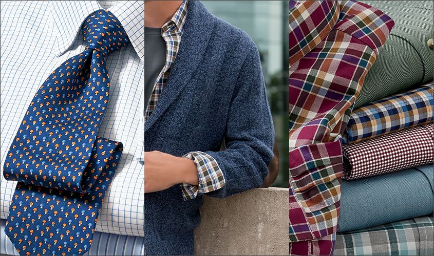 Men's styles, new years eve outfits 2016, colors to wear for new years by Jos A Bank