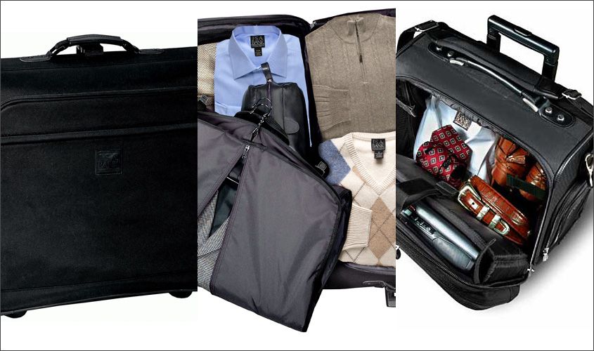 packing a garment bag