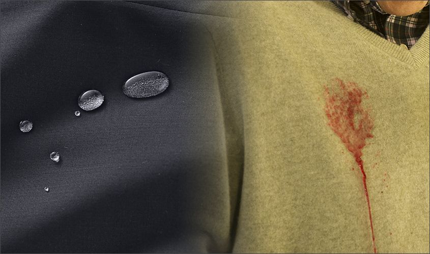 Do it yourself dry cleaning, homemade suede cleaner, dried red wine stain by Jos A Bank