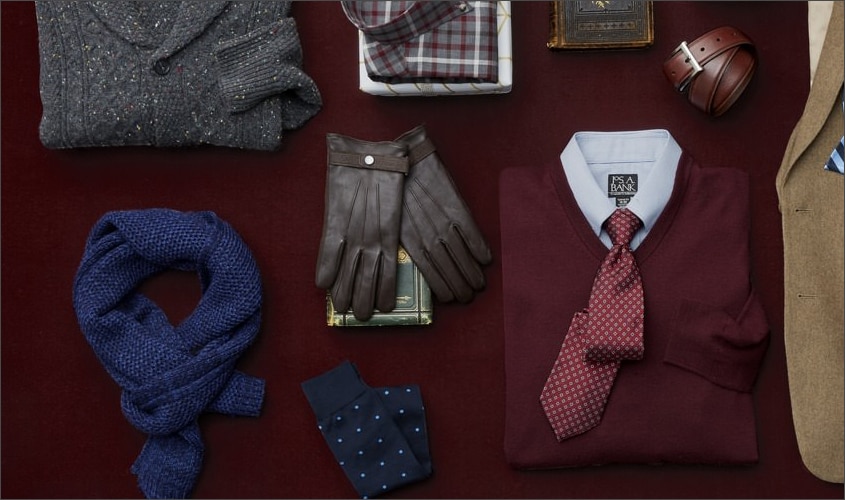 Raincoats, light sweaters, mens casual coats by Jos A Bank