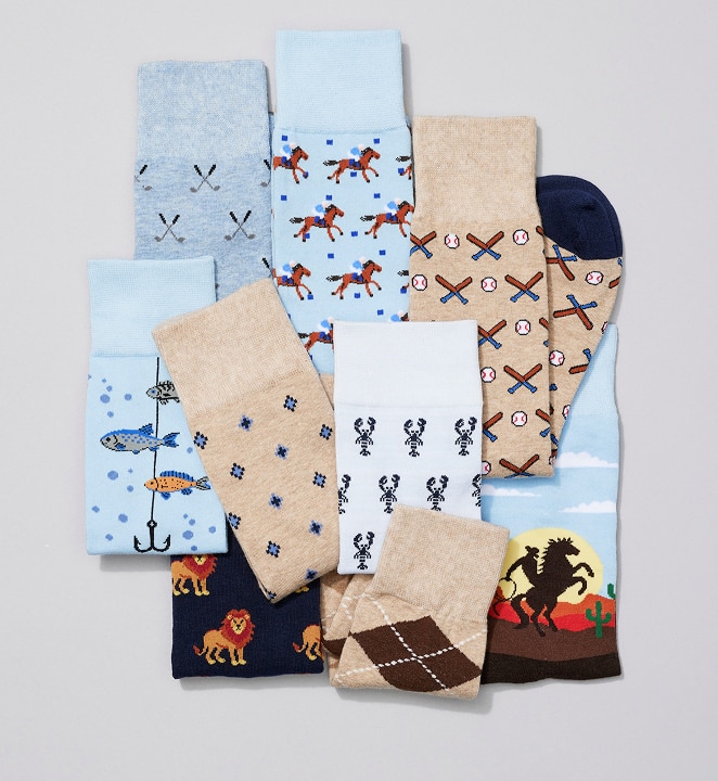 Assorted socks
