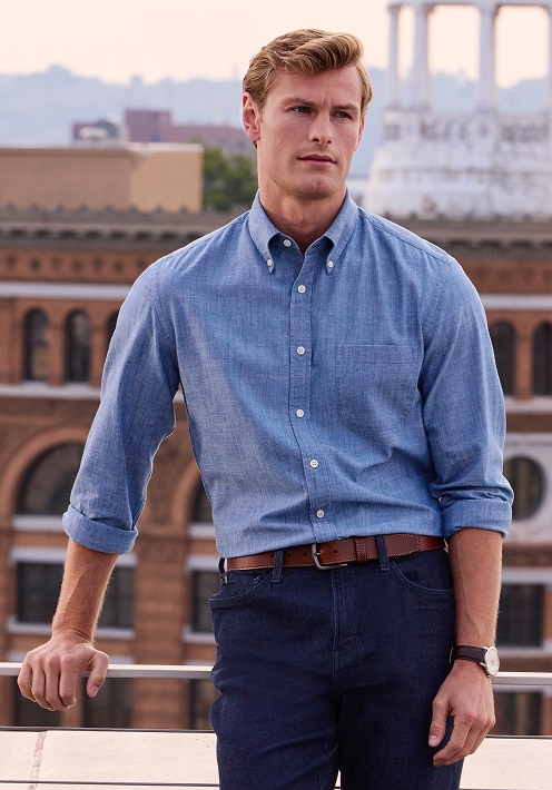 Casual shirts and polos starting at $49.50