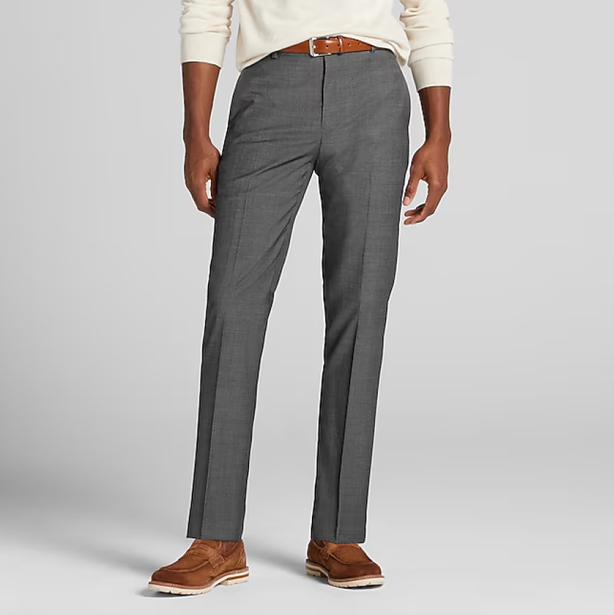 Gray Traveler COOLMOTION dress pants