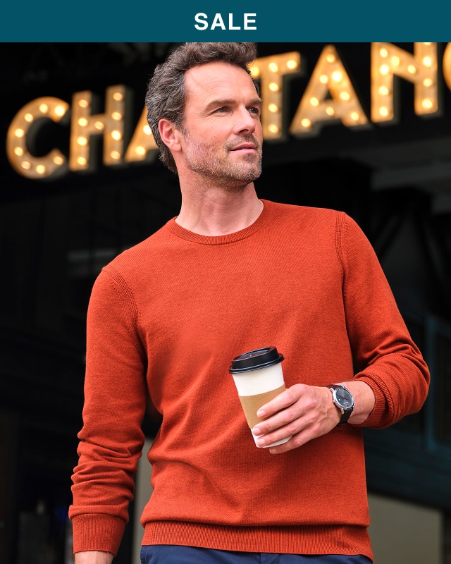 Sweaters starting at $39.99