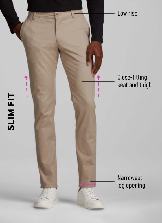 Splendour Houndstooth Dress Pants - Navy – Bombay Shirt Company