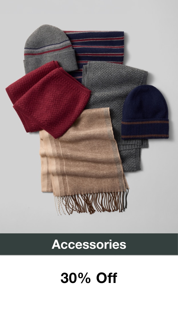 Accessories 30% Off