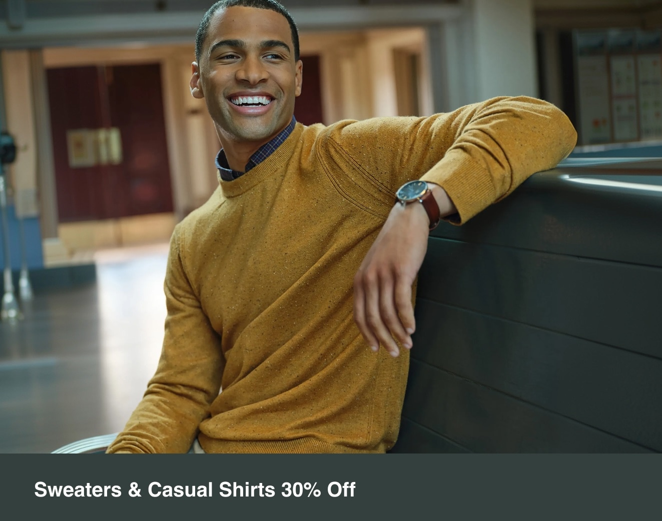 Sweaters & Casual Shirts 30% Off